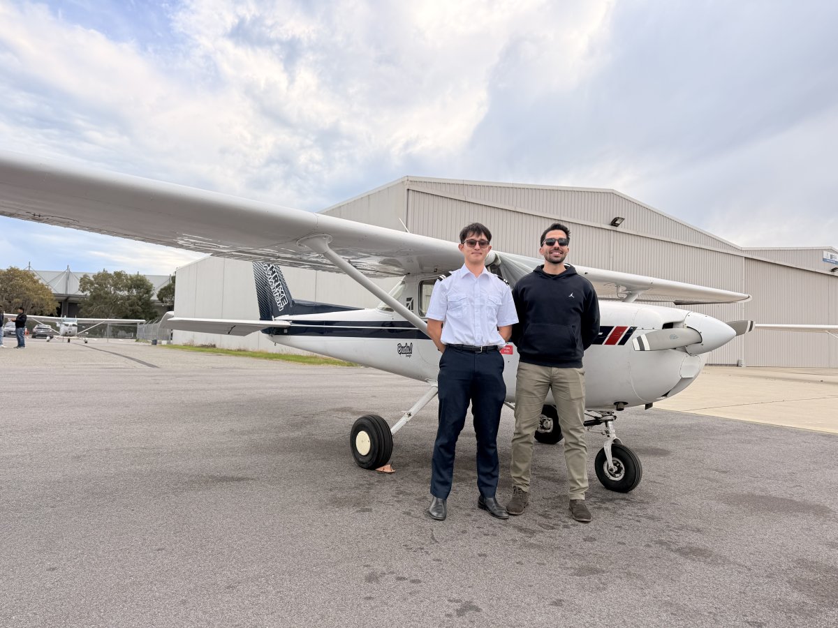 Introductory flight experience with instructor at Wingman Academies Perth